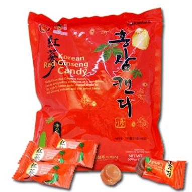 Kẹo Hồng Sâm 6 Năm Tuổi Hàn Quốc Daedong Korea Siêu Ngon 250gr Chính Hãng