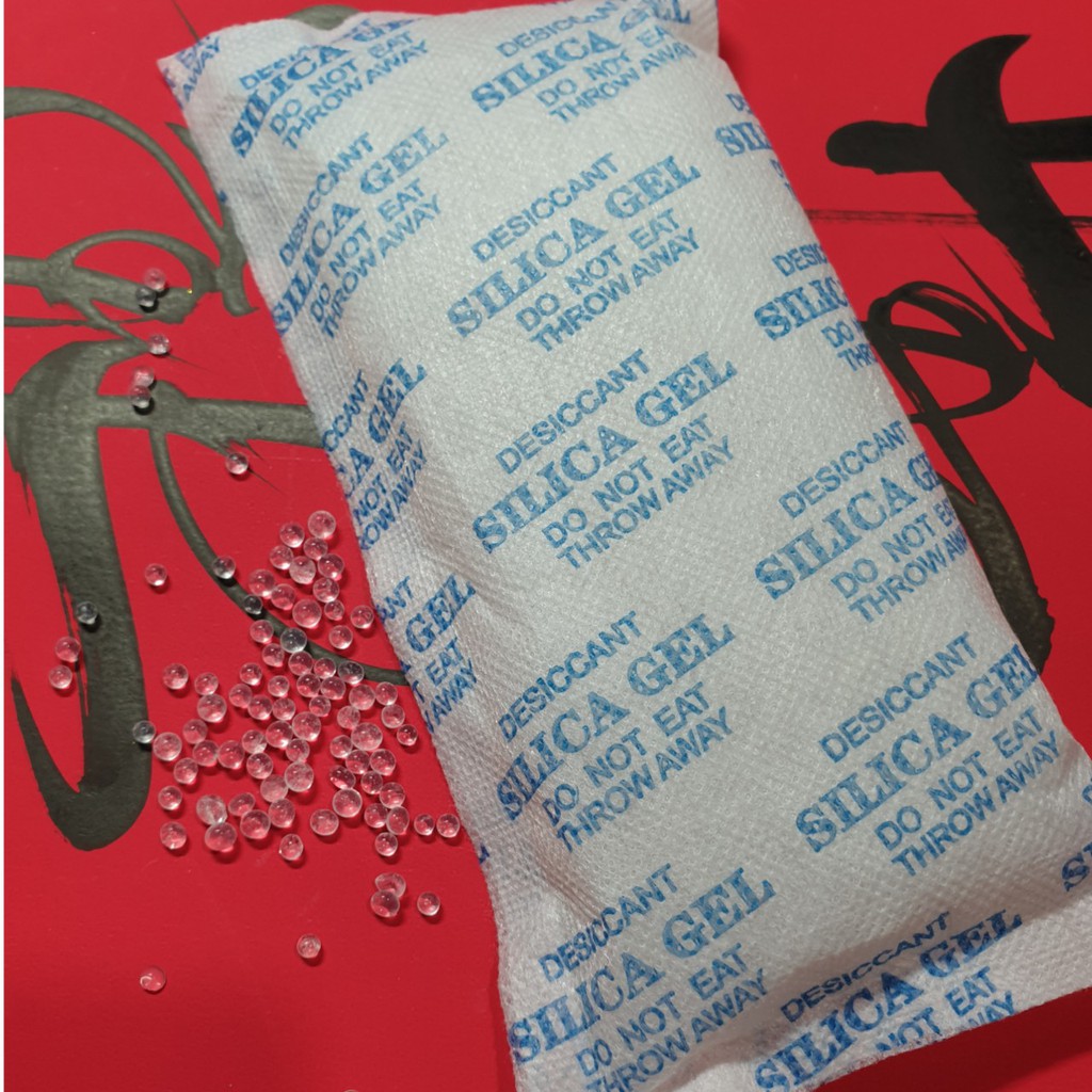 100gr gói silica gel hút ẩm, túi hút ẩm  cho thực phẩm, giầy dép, đồ dùng gia đinh chống ẩm mốc