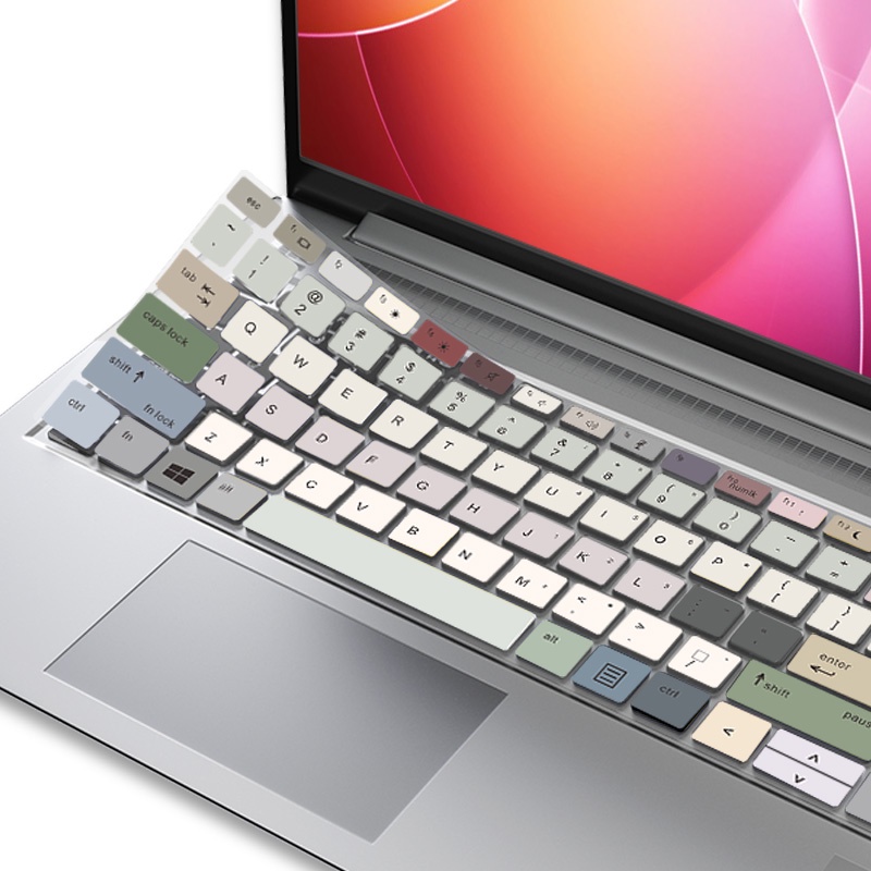Miếng Dán Bảo Vệ Bàn Phím Laptop HP Probook 440 G8 445 G8 14 Inch Pavilion 14-dv Bằng Silicon PVC In Hoạt Hình Dễ Thương