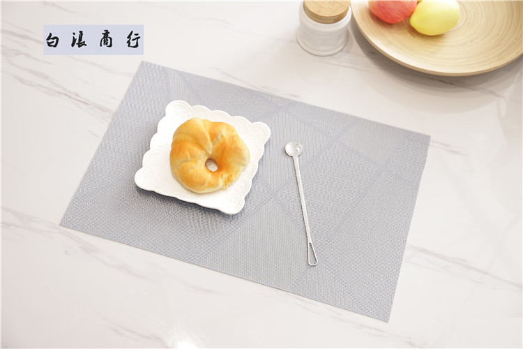 Tấm lót đĩa chống trượt Teslin cao cấp thân thiện với môi trường sáng tạo đơn giản