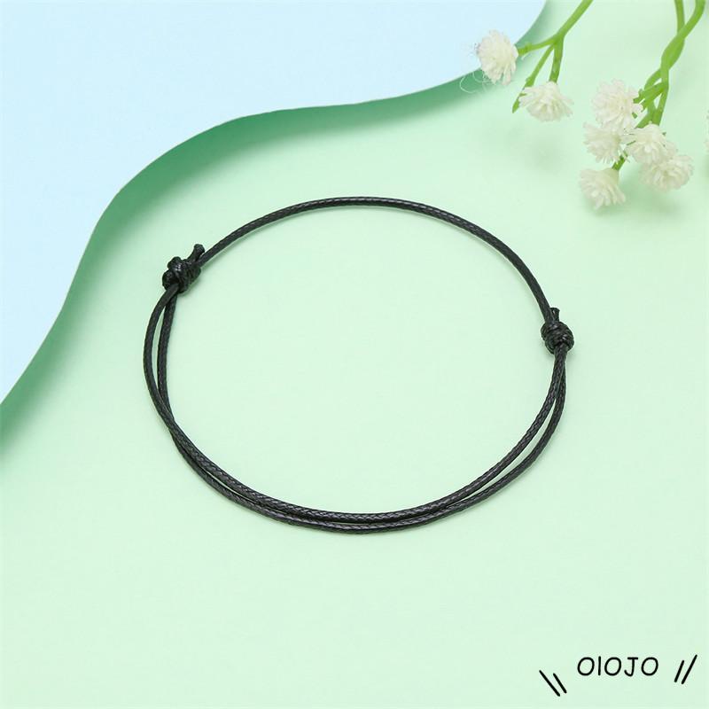 (Ojo.Vn) Vòng Tay Hai Bánh Trượt Kép Chống Thấm Nước / Tên Ban Đầu / Vòng Tay Tùy Chỉnh Cổ Điển