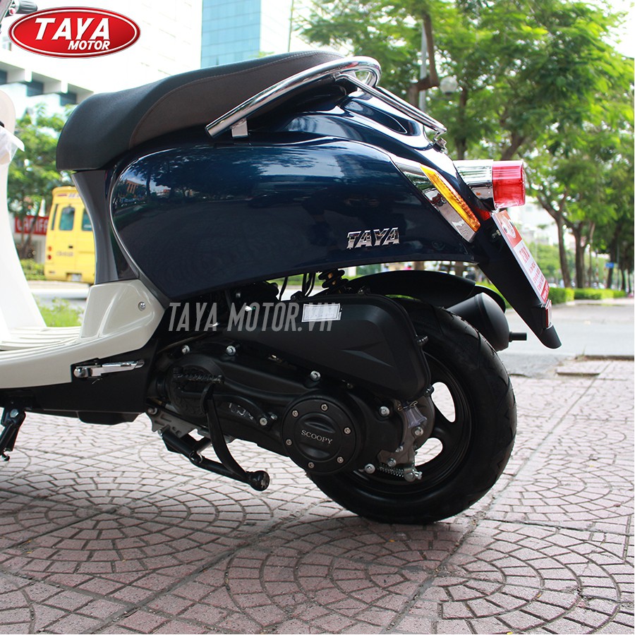 Xe máy tay ga 50cc TAYA CREA (xanh tím)