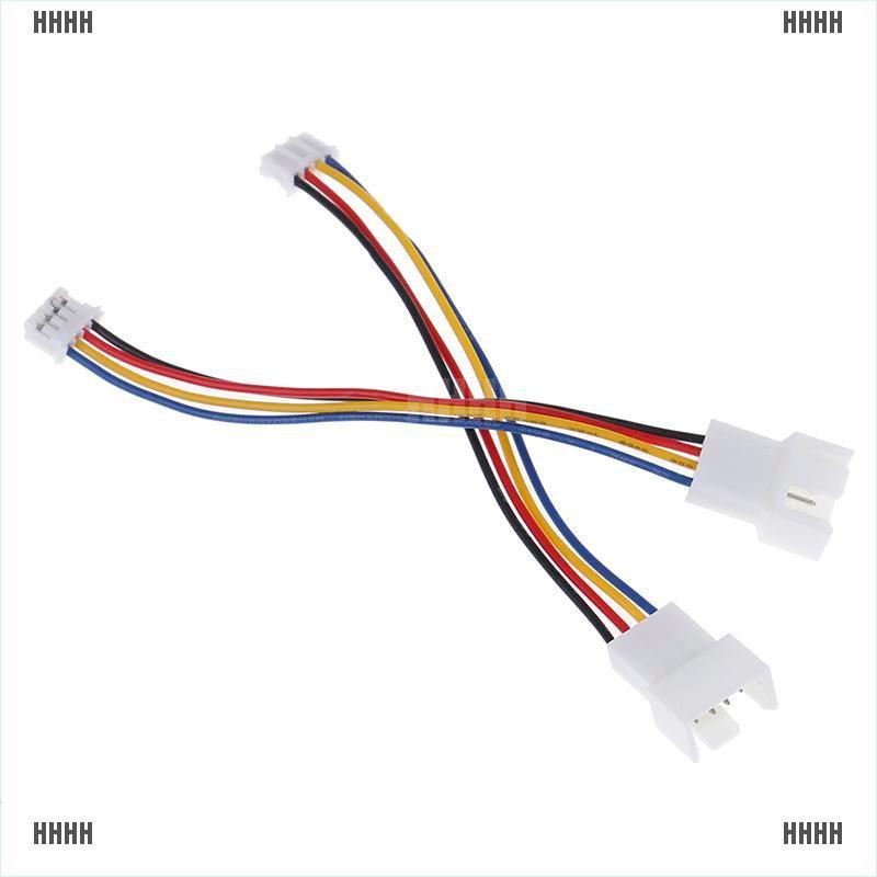 Bộ 2 Dây Cáp Kết Nối Quạt 4-Pin 3pin Chuyên Dụng