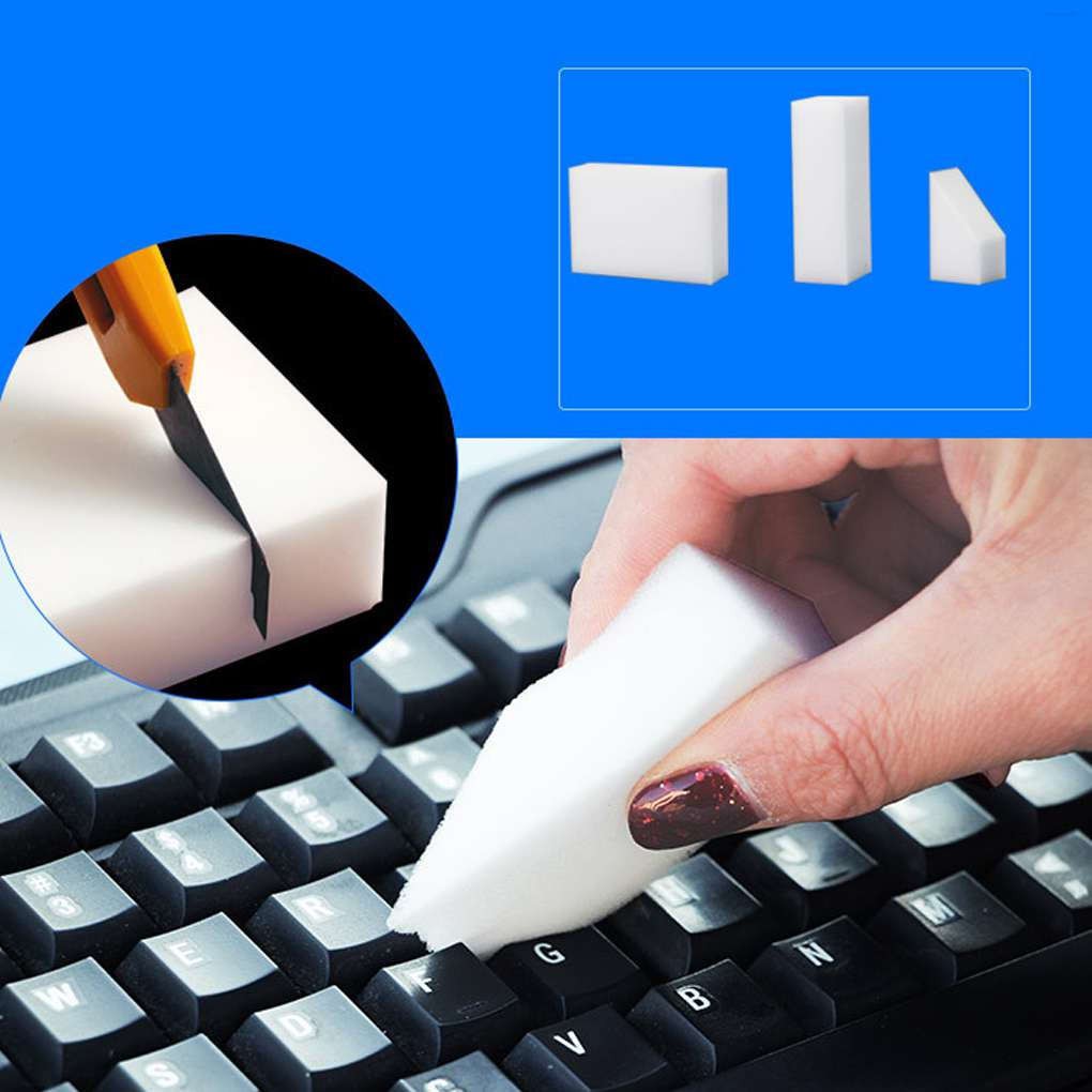 Set 10 Miếng Bọt Biển Vệ Sinh Nhà Bếp / Phòng Tắm Đa Năng