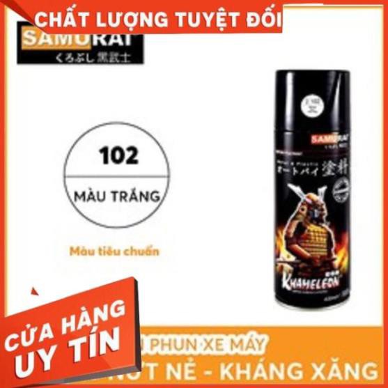 SƠN SAMURAI KUROBUSHI MÀU TRẮNG TIÊU CHUẨN (102) (sơn được cả cho điều hòa)