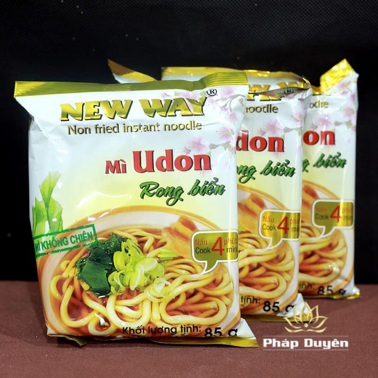 Thực Phẩm Chay - Mì Udon Rong Biển Không Chiên (85g)