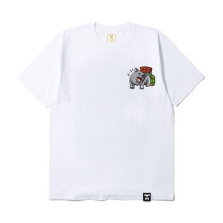 Áo thun Teeworld Dúi Logo Trắng Đen Unisex