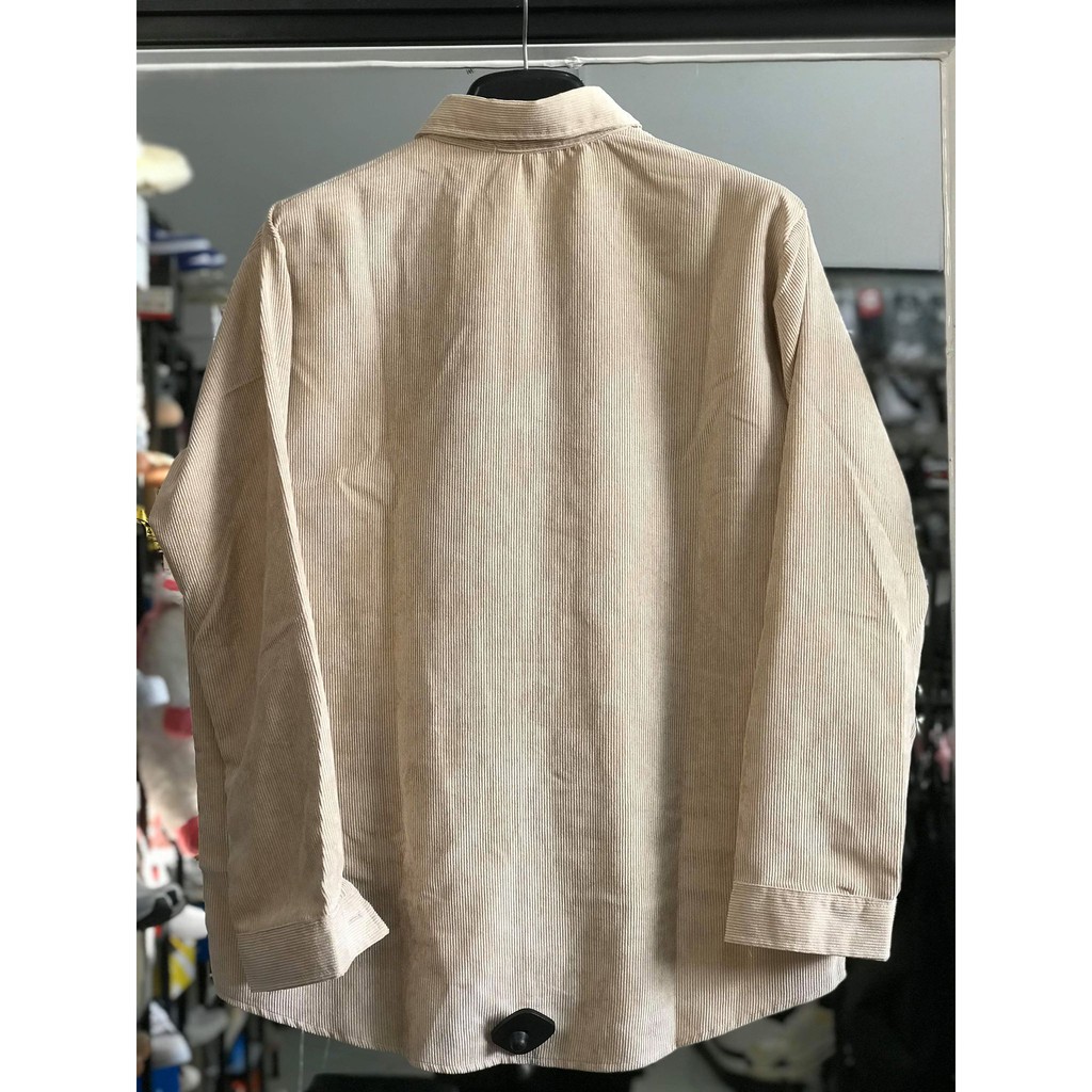 Áo sơ mi, áo khoác nhung form rộng Nam Nữ Unisex / Ulzzang - Gin store