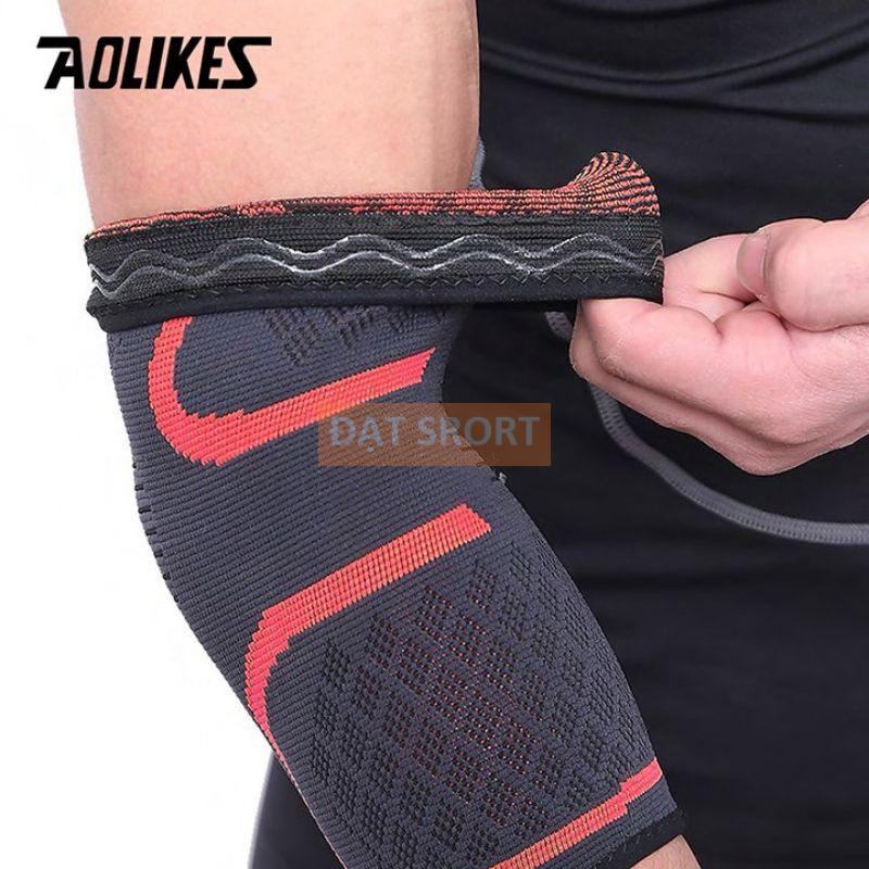 Băng Bảo Vệ Khuỷu Tay Chính Hãng Aolikes 7547, Chơi Thể Thao , Tập Gym , Tennis , Cầu Lông , Yoga