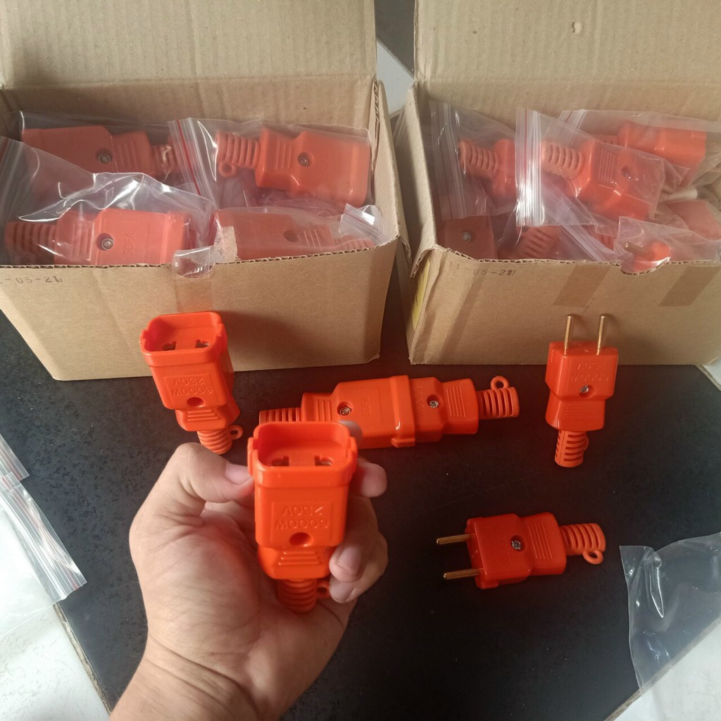 Phích cắm công suất lớn 6000w, chui cắm chịu tải chống cháy chịu nhiệt cao cấp