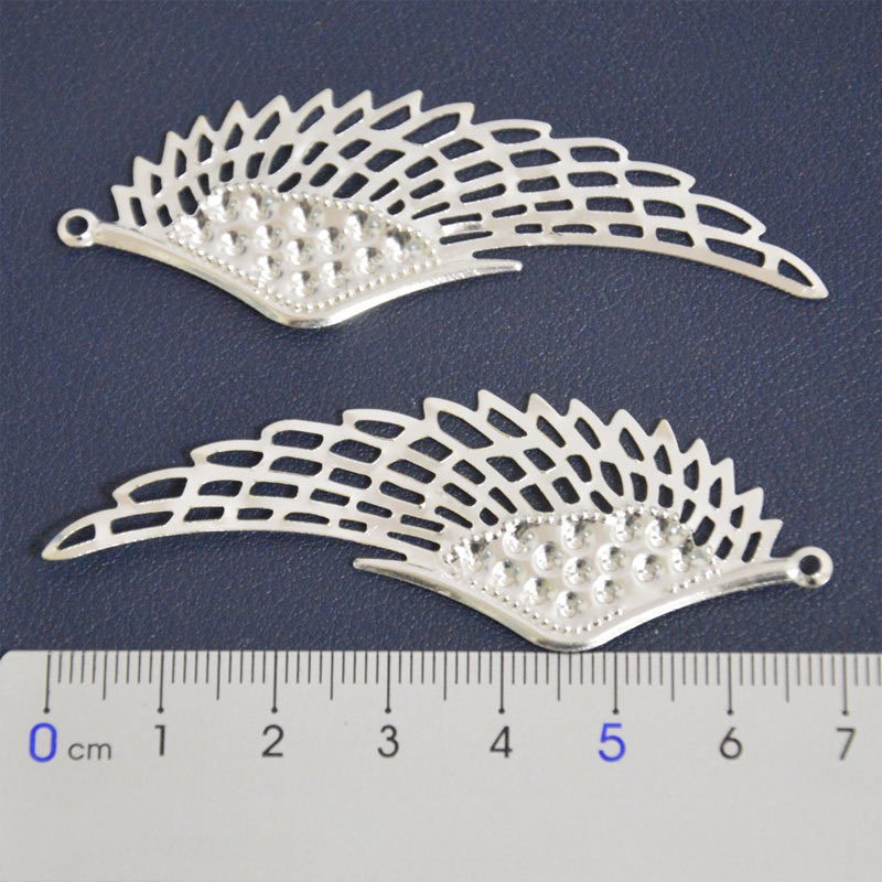 [Nguyên liệu làm trâm] 1 cặp cánh chim có 2 loại size, làm vương miện lolita