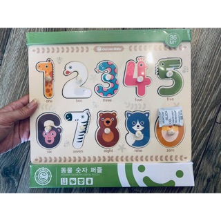 Bảng số gỗ, bảng chữ cái gỗ, bộ câu cá goryeo baby