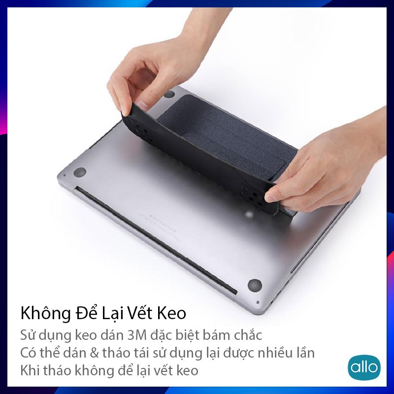 Đế Nâng Tản Nhiệt Macbook Siêu Mỏng Moft Stand x DesignNest | WebRaoVat - webraovat.net.vn