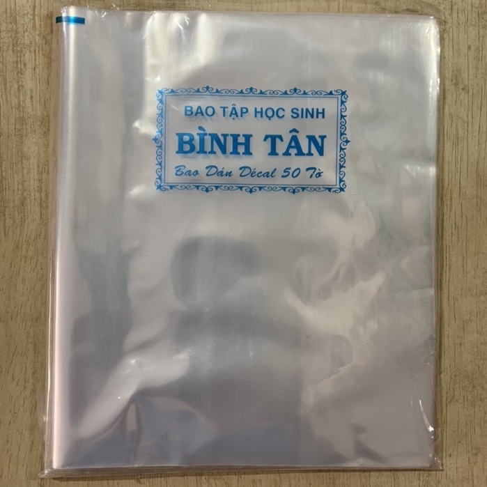 Bìa Bao Vở ,Sách Bình Tân Mỏng ( 1 Xấp 50 Tờ )