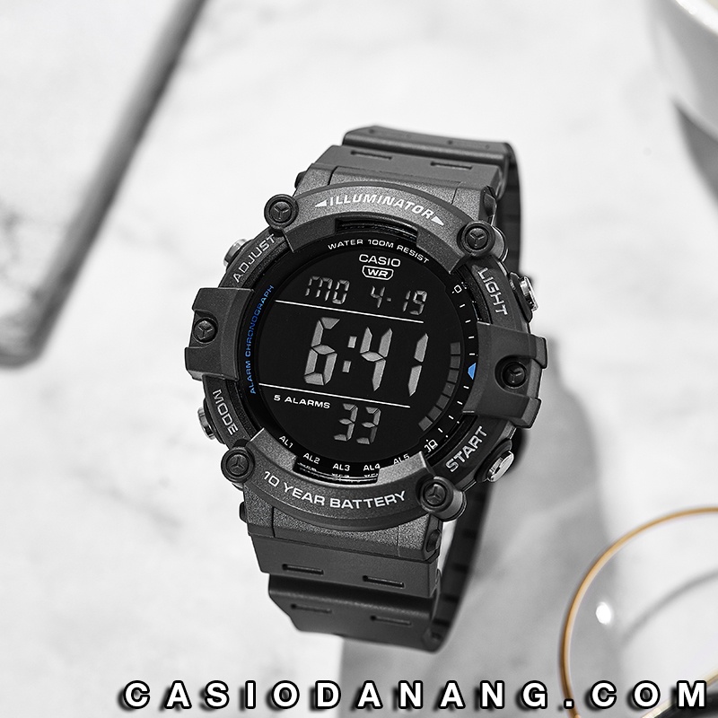 Đồng hồ nam dây nhựa Casio chính hãng Anh Khuê AE-1500WH-8BVDF (51mm)