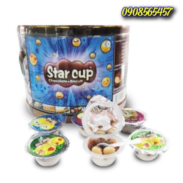 BÁNH QUY CHOCOLATE STAR CUP MAO JI THÁI LAN 500G | BigBuy360 - bigbuy360.vn