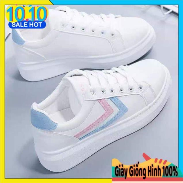 GIÀY THỂ THAO ĐẾ BÁNH MÌ VẠCH MÀU đầy kho ! . . Hàng Chuẩn auth "