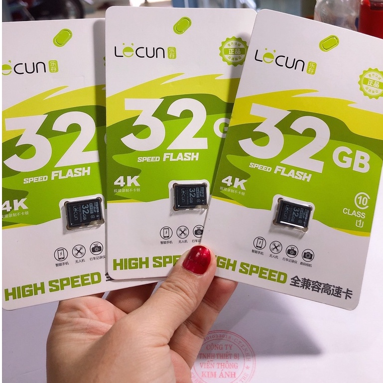 Thẻ Nhớ Lecun 32GB CLASS 10 Chính Hãng Bảo Hành 5 Năm -Thẻ Nhớ Micro SD