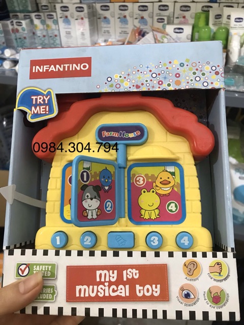 Nông trại vui vẻ có nhạc Infantino Chính Hãng