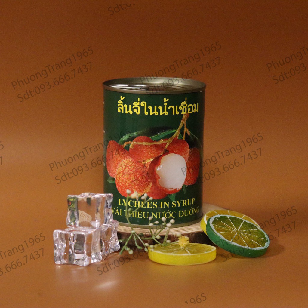 Vải Thiều Nước Đường (565g)