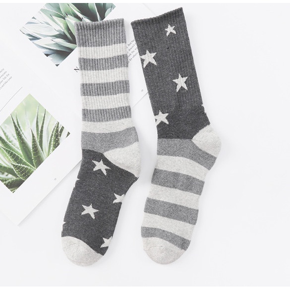 Vớ Tất thể thao cao cổ Cờ Hoa Kỳ phong cách trẻ trung, cá tính, năng động