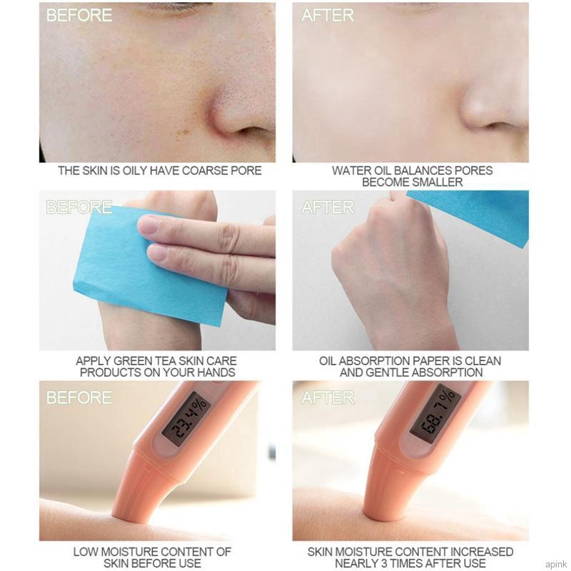 Mặt nạ trà xanh cấp ẩm kiểm soát dầu làm trắng da 85g