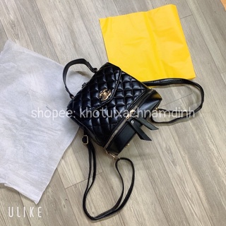Balo trần trám ô dây kéo khoá đáy size 20