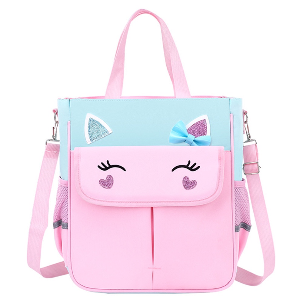 Túi gia sư trẻ em không thấm nước dung tích lớn túi du lịch cầm tay túi xiên cầm tay học sinh tiểu học túi gia sư