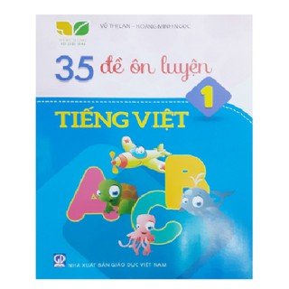Combo sách - 35 đề ôn luyện tiếng việt + toán lớp 1