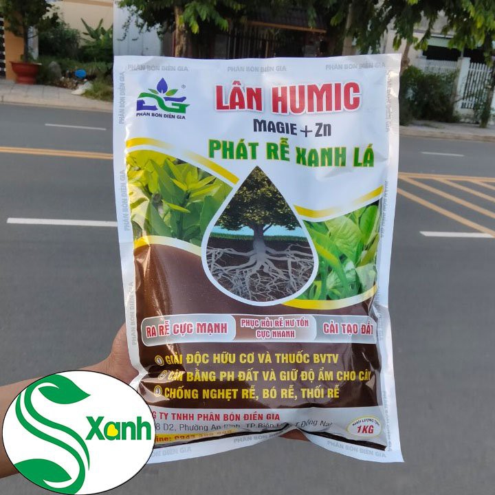 Phân Bón Ra Rễ Lân Humic - Túi 1kg
