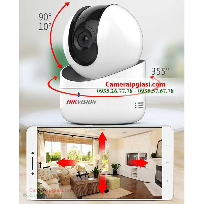 [CÓ VIDEO] Camera WIFI CHÍNH HÃNG 1080P HIKVISION Q21 BẢO HÀNH 24 THÁNG