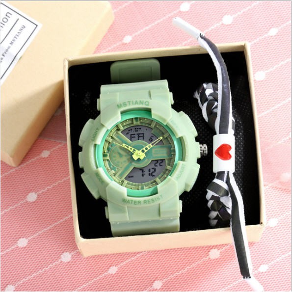 Đồng Hồ Nữ MSTIANQ Điện tử Thể Thao Dây Cao Su Siêu bền - BMS | BigBuy360 - bigbuy360.vn