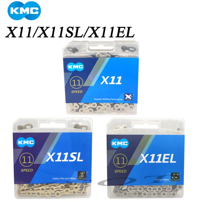 Dây xích xe đạp leo núi KMC X11 X11EL X11SL 118L 11