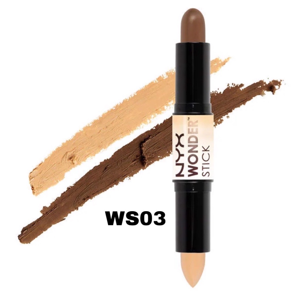 Thỏi Che Khuyết Điểm &amp; Tạo Khối 2 đầu NYX Wonder Stick Highlight and Contour