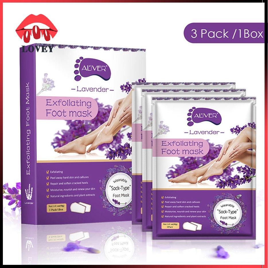 Mặt Nạ Ủ Thay Da Chân Foot Peling Mask loại bỏ lớp da thô cứng hỗ trợ làm sáng da cho chân | BigBuy360 - bigbuy360.vn