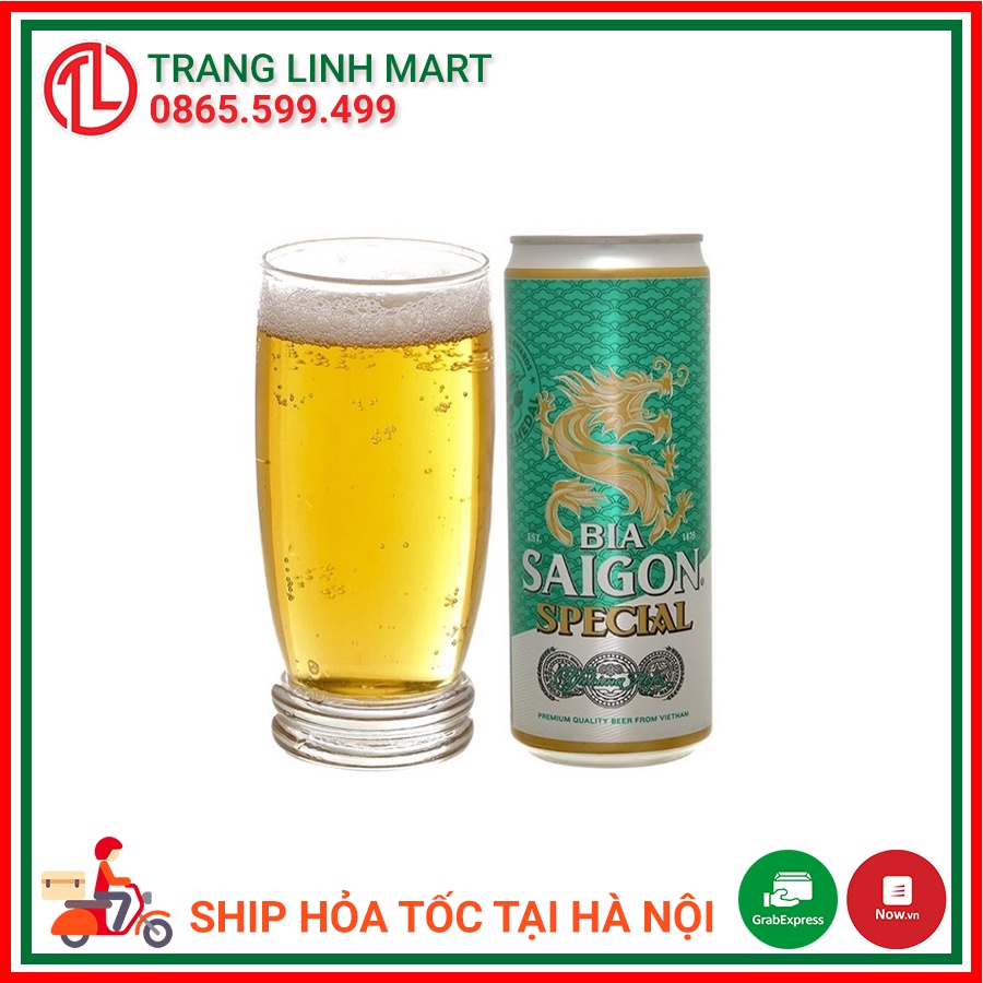 Combo 6 Lon bia Sài Gòn Special 330ml