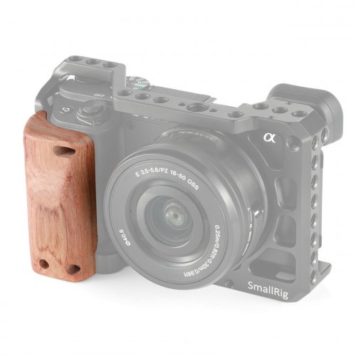 SmallRig Tay cầm bằng gỗ cho Sony A6400 Cage APS2318 hàng chính hãng | Bảo hành 24 tháng