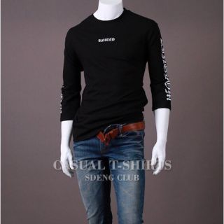 Áo thun nam tay dài 2 màu đen trắng, áo thun nam tay dài, áo thun nam cảu cotton rẻ đẹp