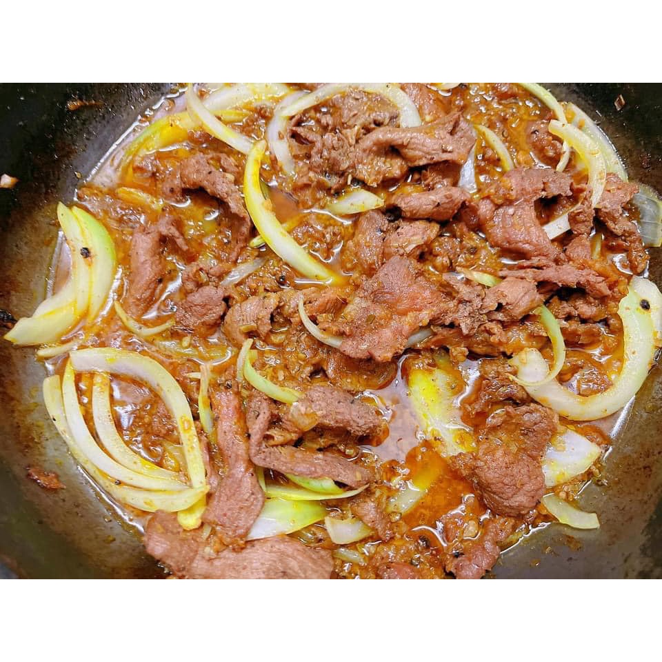 Bò né ướp sẵn kèm bơ Pháp hộp 0,5kg - Thực phẩm sạch cấp đông loại 1