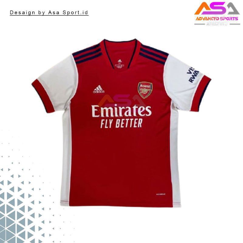 Áo Bóng Đá Đội Tuyển Arsenal New Home 2021 / 2022 Chất Lượng Cao 100% xịn * ⚽  ྇ ་