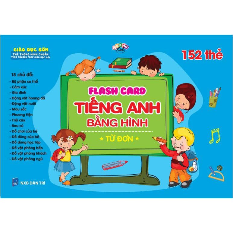 Flashcard Glenn Doman - Tiếng Anh Bằng Hình - Từ Đơn