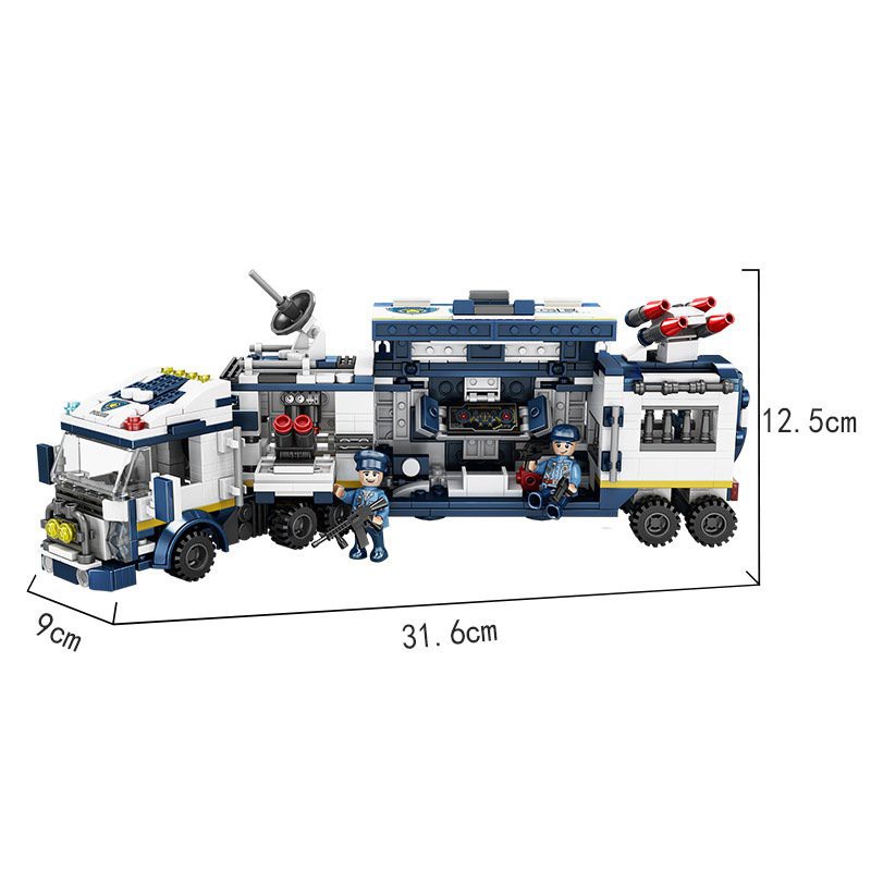 Đồ Chơi Lắp Ráp Lego Máy Bay Cảnh Sát Cho Bé