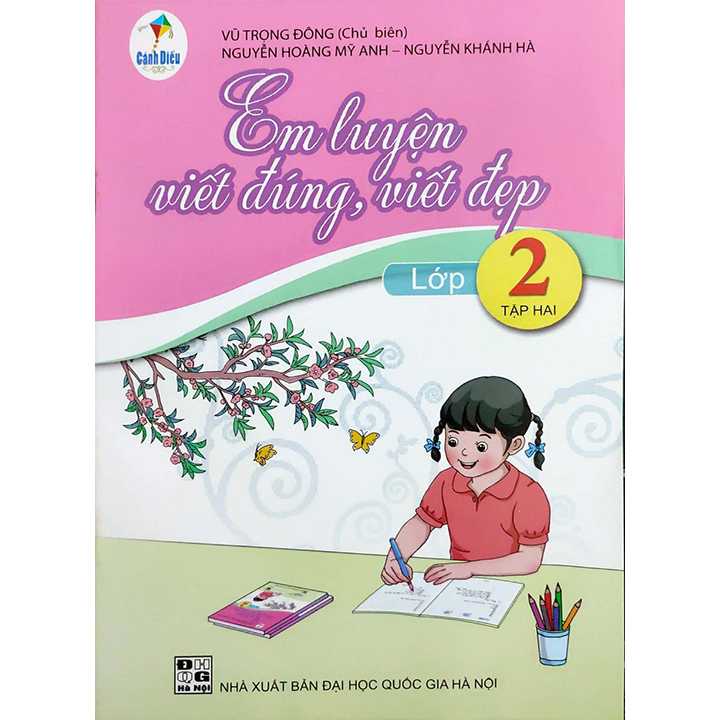 Sách - Combo Em luyện viết đúng, viết đẹp lớp 2 (Tập 1 + Tập 2) - Cánh diều