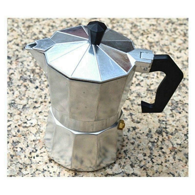 BÌNH PHA CAFE 300ml NHÔM cao cấp.ẤM PHA CÀ PHÊ KIỂU Ý DÁNG CỔ ĐIỂN SANG TRỌNG ĐẸP.