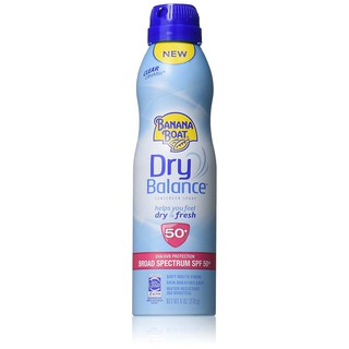 Bình xịt chống nắng kháng nước Banana Boat Dry Balance Sunscreen Lotion SPF 50 177ml (Mỹ)