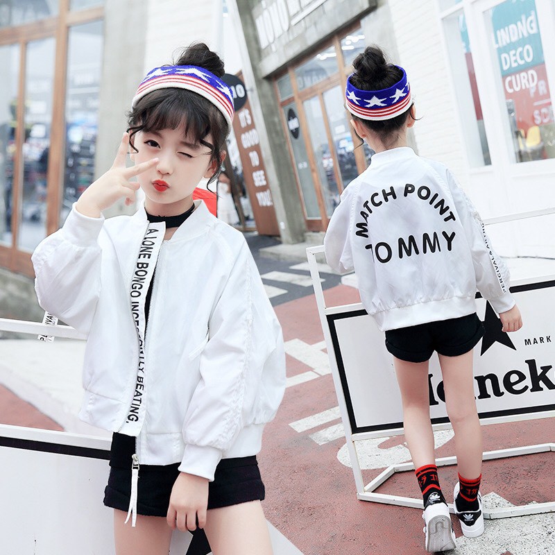 Áo khoác gió bé trai/ gái Tommy 3 4 5 6 7 8 9 10 tuổi