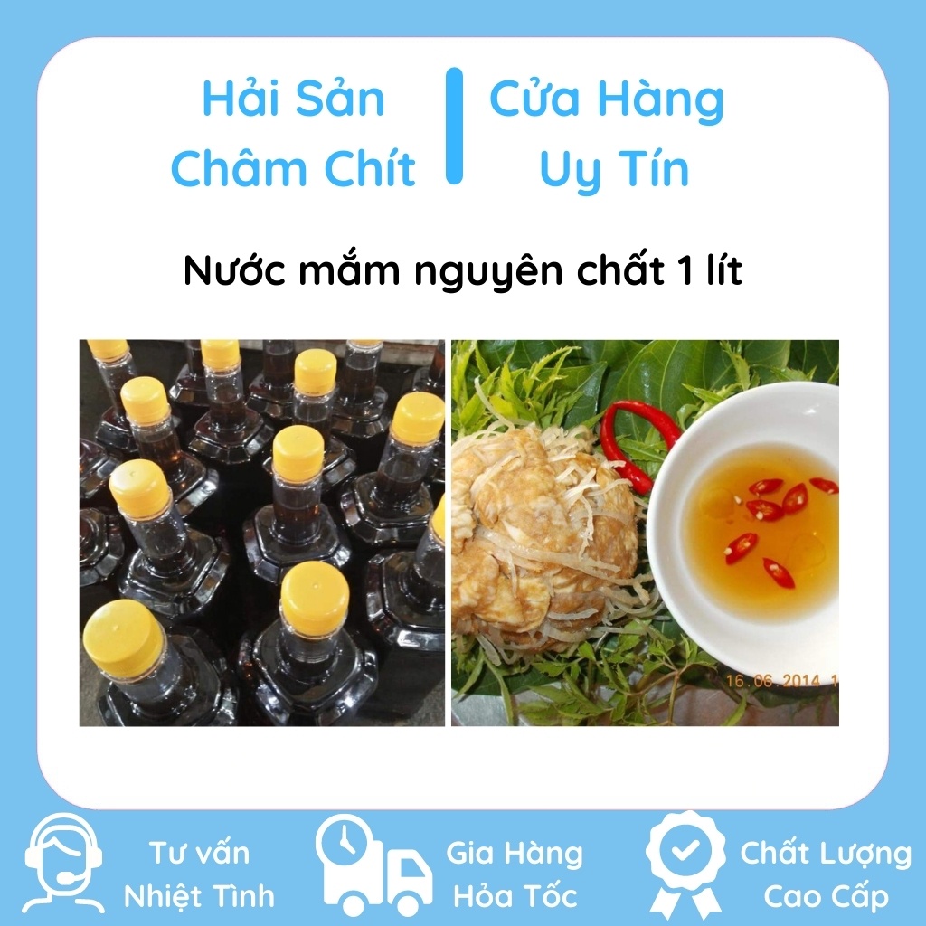Nước mắm nguyên chất 1 lít