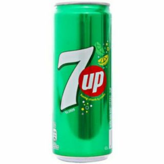 1 lon nước ngọt 7 up hương chanh 330ml