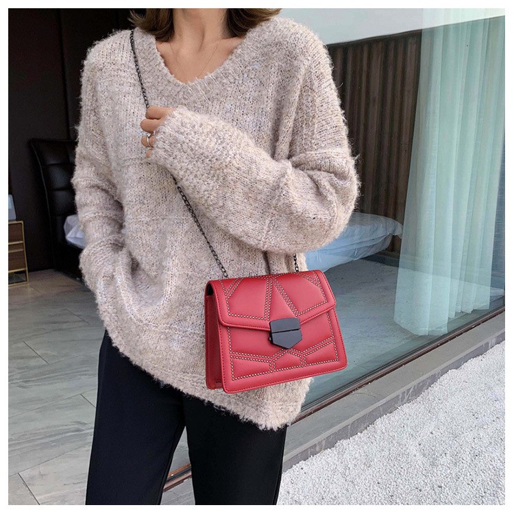 Túi đeo chéo nữ nhiều ngăn đi chơi mini da mềm cá tính giá rẻ