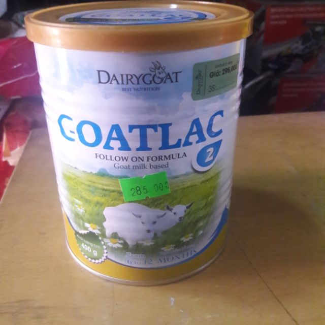 Sữa dê Goatlac 2 (6 - 12 tháng) 400g